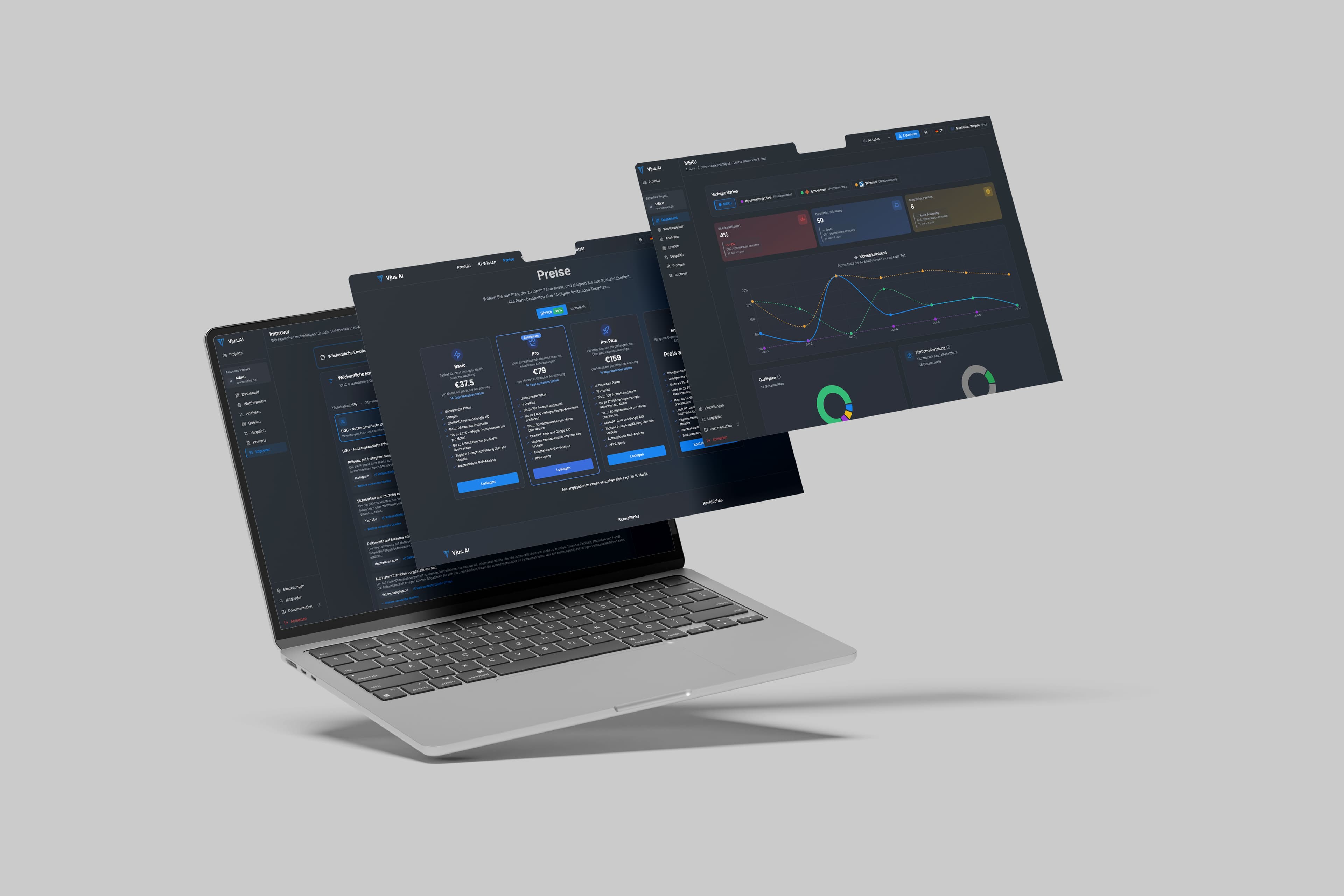 Vjus.ai — product built by NoviCogi